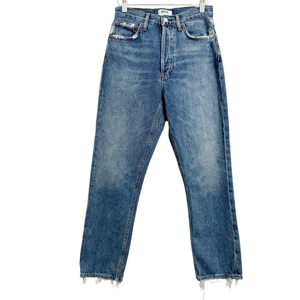 Agolde Blue Ankle & Cropped Jeans 100% Cotton - Picture 2 of 13